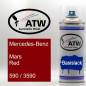 Preview: Mercedes-Benz, Mars Red, 590 / 3590: 400ml Sprühdose, von ATW Autoteile West.